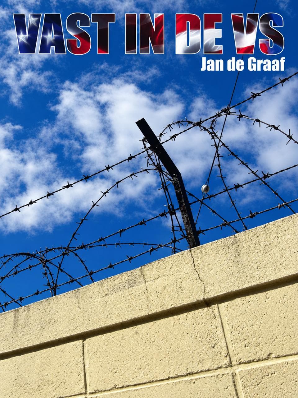 Voorkant van het boek Vast in de VS van Jan de Graaf